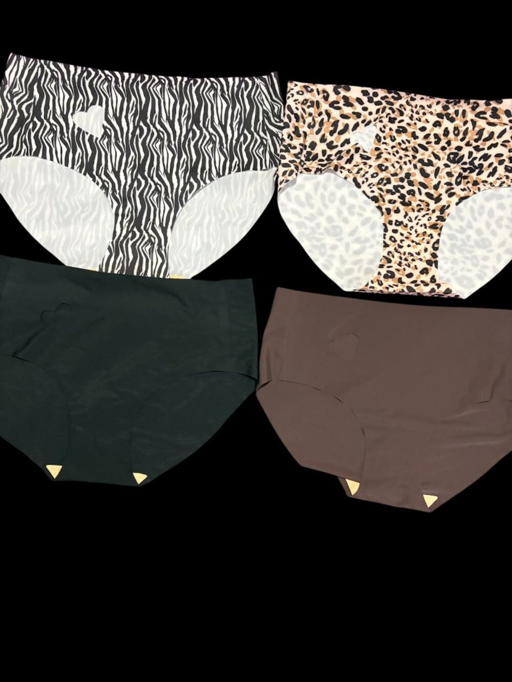 NO SHOW PANTIES - STRETCHY - SIZE XL - GET 4